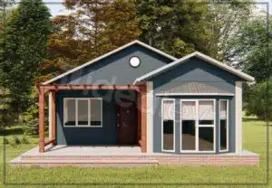 55 m² Prefabrik Ev