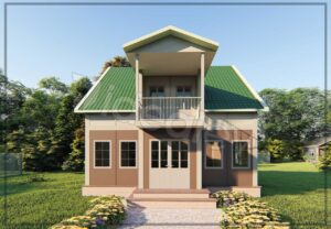 123 m² Two Story Prefabricated House - Image 4