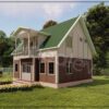 123 m² Two Story Prefabricated House 2