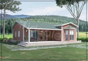 98 m² Prefabricated House