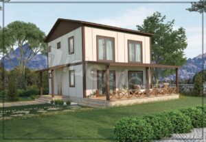Prefabricated Houses 21 150 m² Two Story Prefabricated House