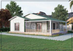 108 m² Prefabricated House
