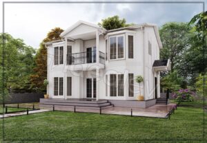 157 m² Two Story Prefabricated House - Image 4