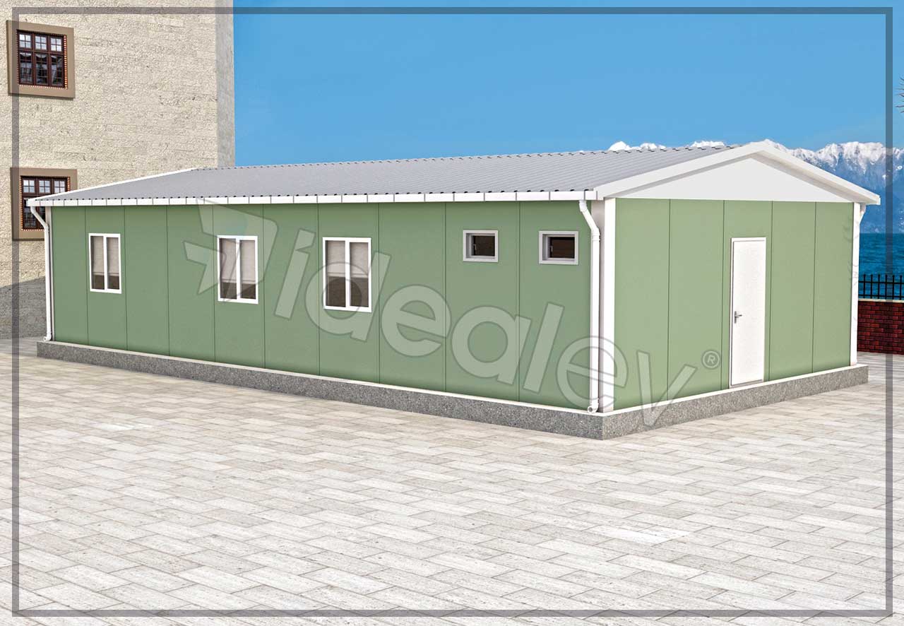 82 m² Prefabricated Office 3 82 m² Prefabricated Office
