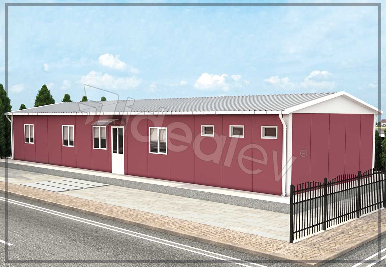 114 m² Prefabricated Office 3 114 m² Prefabricated Office