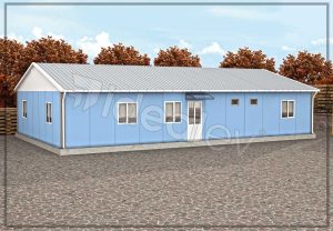 136 m² Prefabricated Office