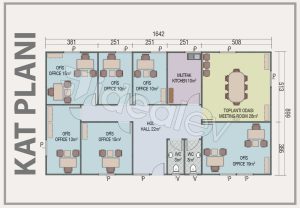 Alternative view of 148 m² Prefabricated Office