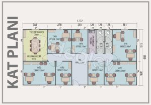 Alternative view of 159 m² Prefabricated Office