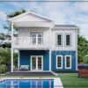 149 m² Two Story Prefabricated House 1