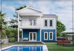 Prefabricated Houses 25 149 m² Two Story Prefabricated House