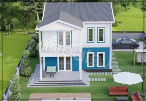 149 m² Two Story Prefabricated House - Image 5