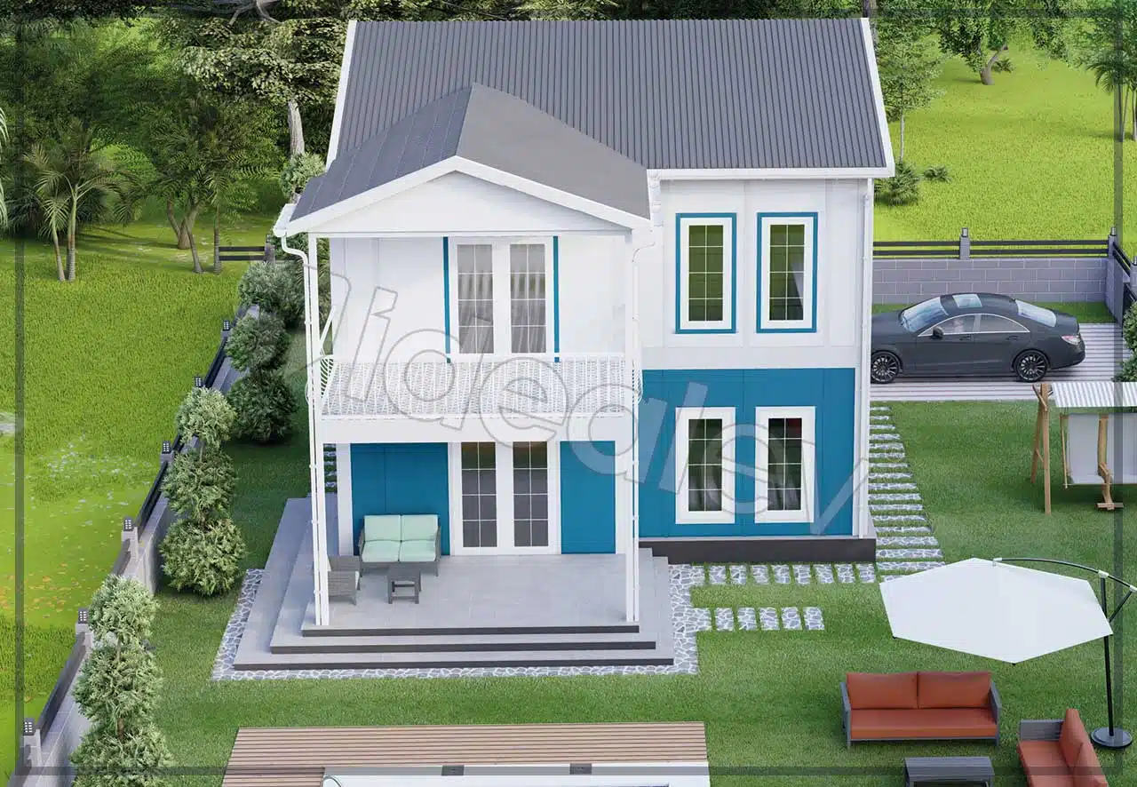 Casă prefabricată cu două etaje de 149 m² - Imaginea 5