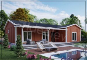 150 m² Prefabricated House 8 150 m² Prefabricated House - Image 3