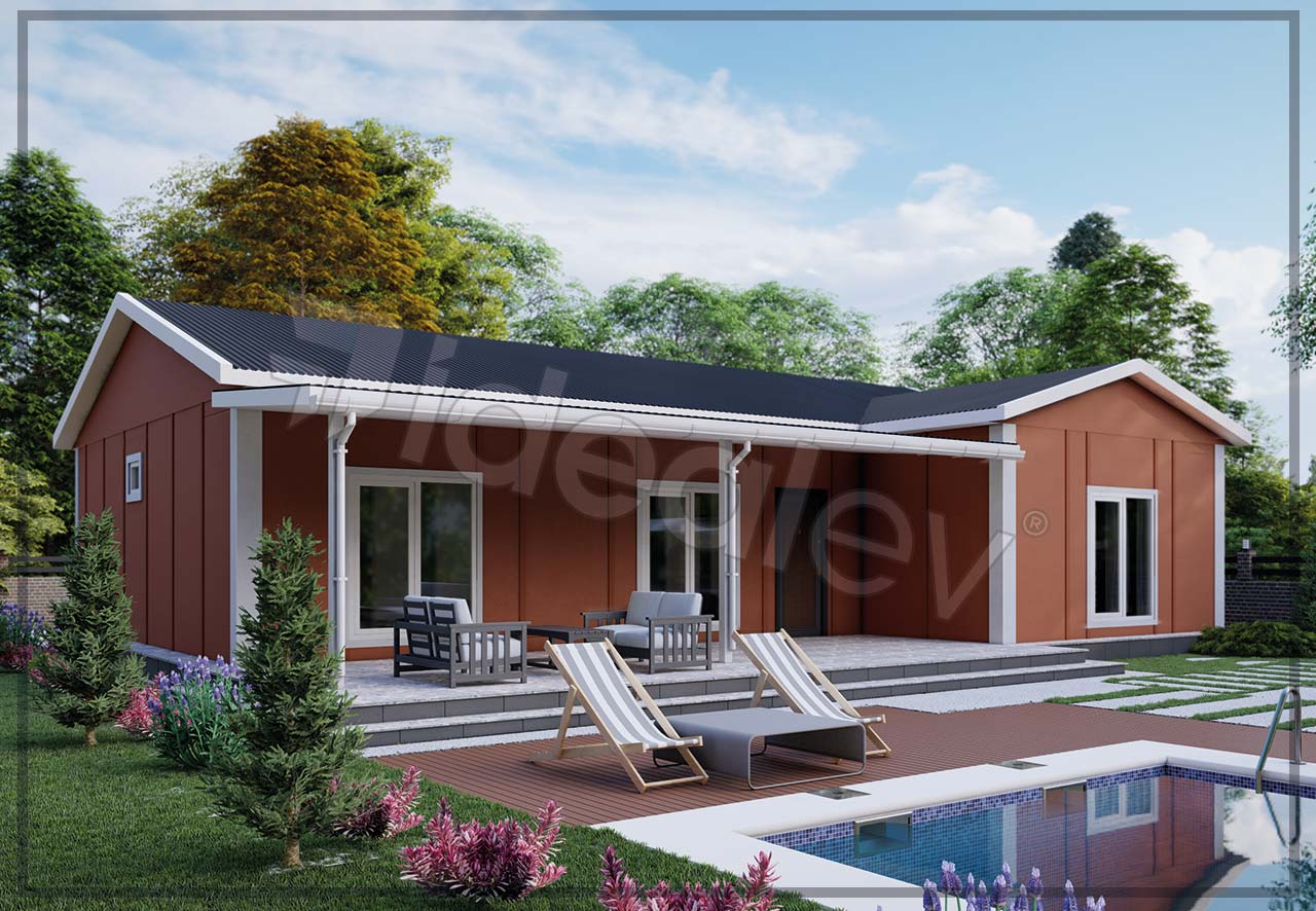 150 m² Prefabricated House 5 150 m² Prefabricated House - Image 3