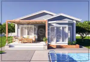 Casa prefabbricata di 59 m²