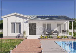 90 m² Prefabricated House