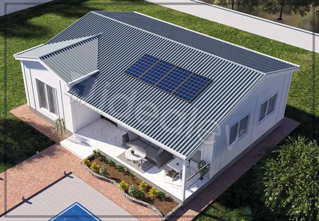 90m2 prefabrik ev 4 90 m² Prefabrik Ev - Resim 5