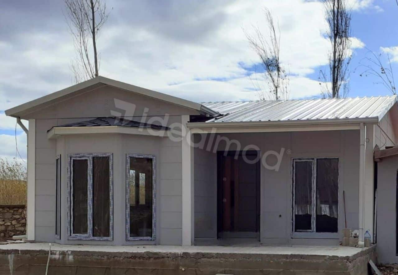 50 m2 Muzaffer Mavzer Konya 50 m² Prefabricated House - Image 7