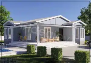 120 m² Prefabricated House
