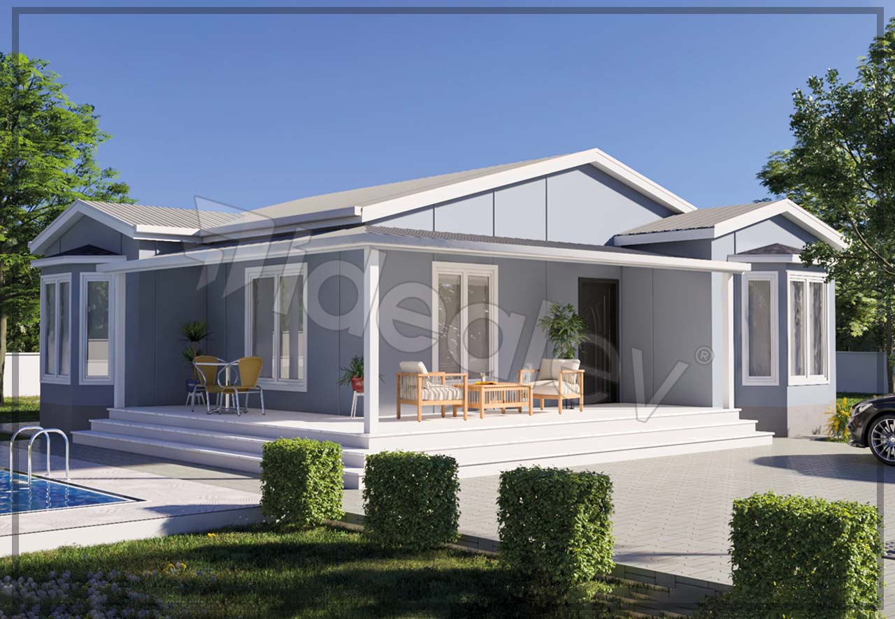 120 m² Prefabricated House 3 120 m² Prefabricated House