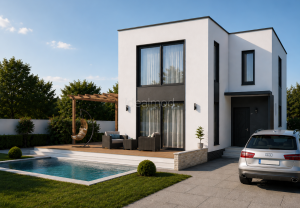 Steel Construction Houses 21 143 m² Two Story Steel Frame House