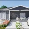126m2 t prefabrik ev 1 cizgisiz antrasit