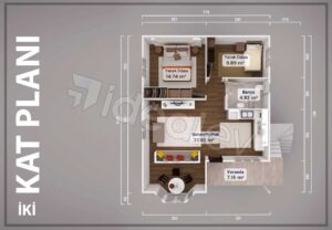 152 m² Two Story Prefabricated House - Image 3