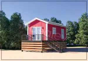 Casa prefabbricata di 33 m²