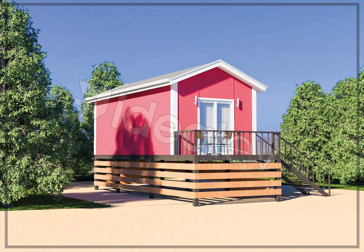 33m2 prefabbricati ev 3 Casa prefabbricata di 33 m² - Immagine 4