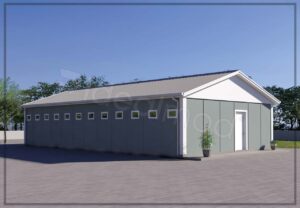 95 m² Prefabricated Toilet and Shower