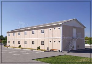 475 m² Prefabricated Dormitory