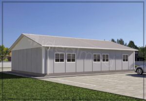 125 m² Prefabricated Dormitory 8 125 m² Prefabricated Dormitory - Image 4