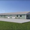 335 m² Prefabricated Dining Hall 1