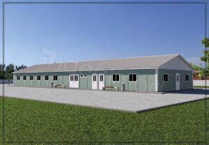 335 m² Prefabricated Dining Hall