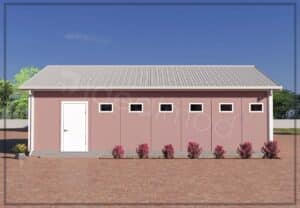 78 m² Prefabricated Toilet and Shower - Image 3
