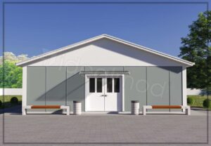 118 m² Prefabricated Dining Hall - Image 3