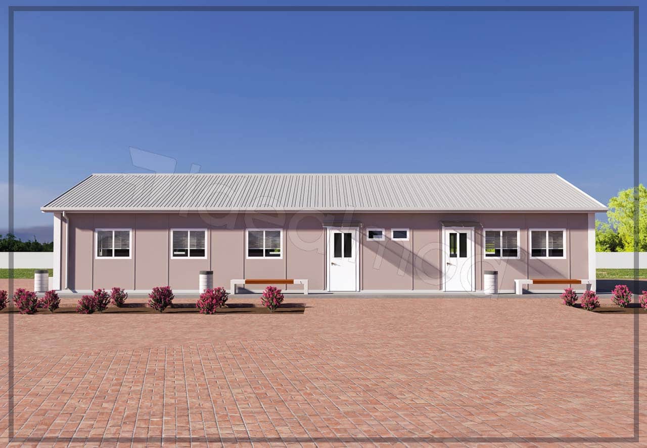 2 5 158 m² Prefabricated Dining Hall - Image 3