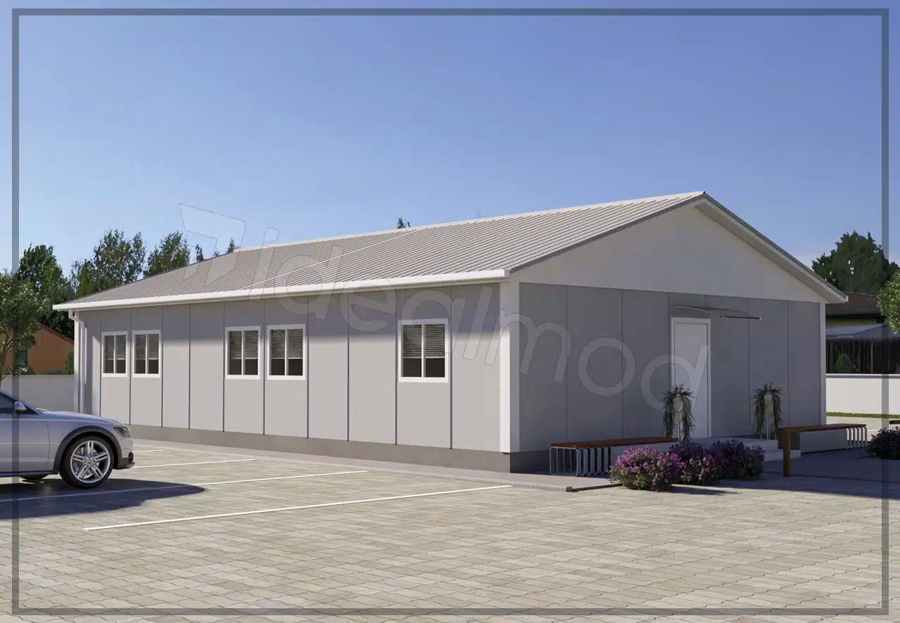 2 125 m² Prefabrik Yatakhane