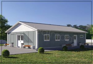 118 m² Prefabricated Dining Hall - Image 4
