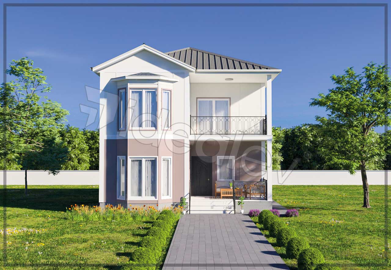 154 m² Two Story Prefabricated House 3 154 m² Two Story Prefabricated House