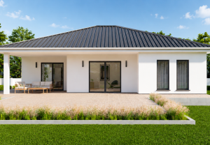 Alternative view of 208 m² Steel Frame House