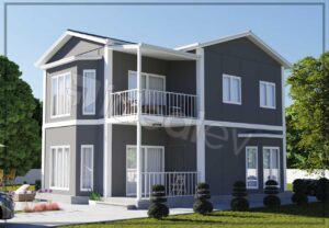 Prefabricated Houses 35 131 m² Two Story Prefabricated House