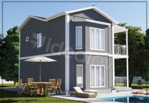 131 m² Two Story Prefabricated House - Image 5