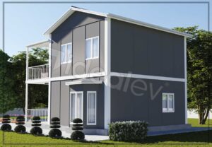 131 m² Two Story Prefabricated House - Image 6