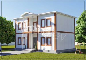 141 m² Two Story Prefabricated House 11 141 m² Two Story Prefabricated House - Image 4