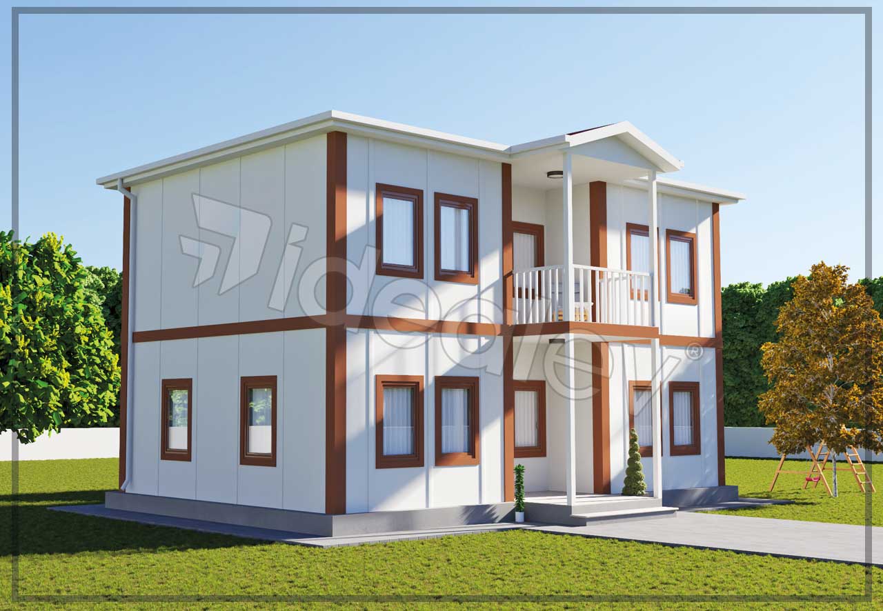 141 m² Two Story Prefabricated House 7 141 m² Two Story Prefabricated House - Image 5