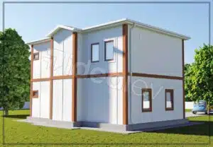 141 m² Tweeverdieping Voorafvervaardigde Huis - Beeld 6