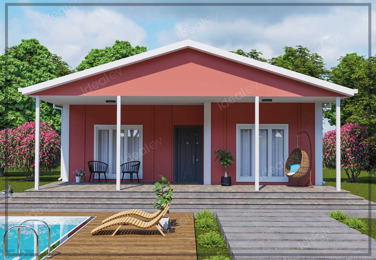 100 m² Prefabricated House 3 100 m² Prefabricated House