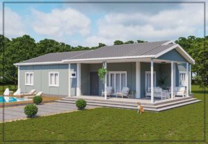 151 m² Prefabricated House