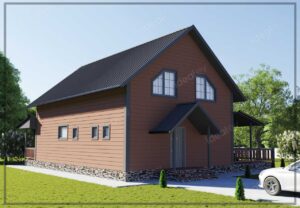 256 m² Two Story Steel Frame House - Image 14